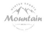 winter sports mountain logo